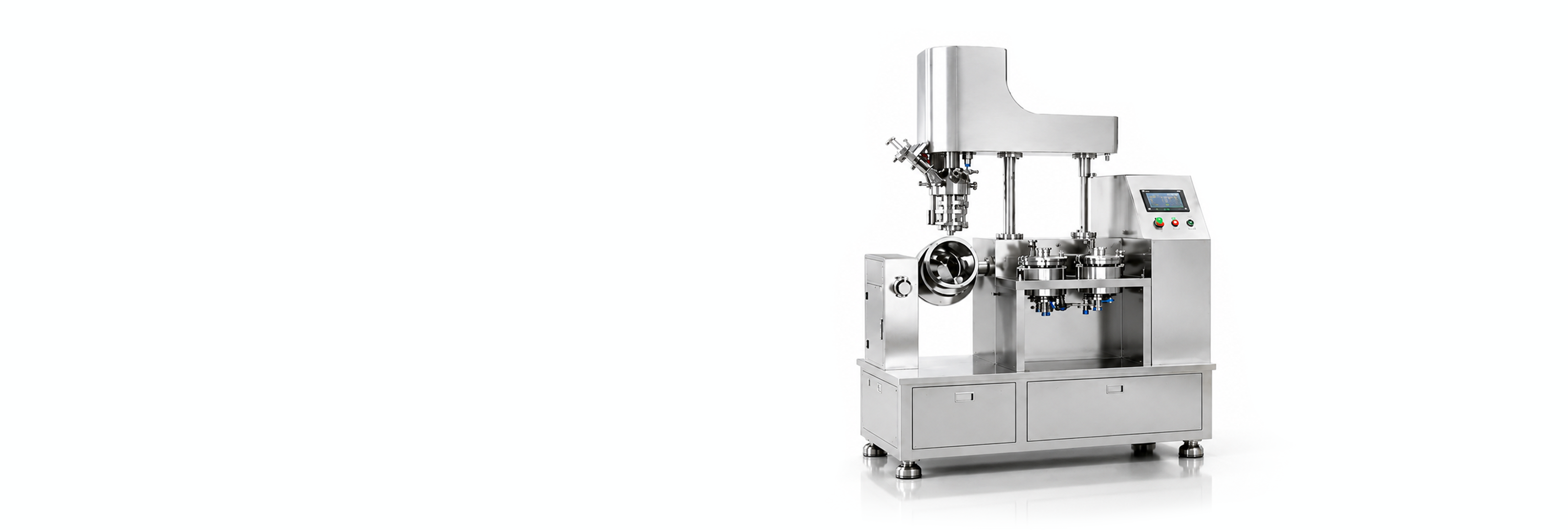 Mixing and emulsifying tank